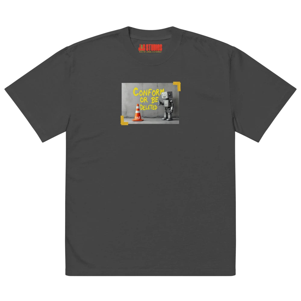 "Conform" Oversized Faded T-Shirt