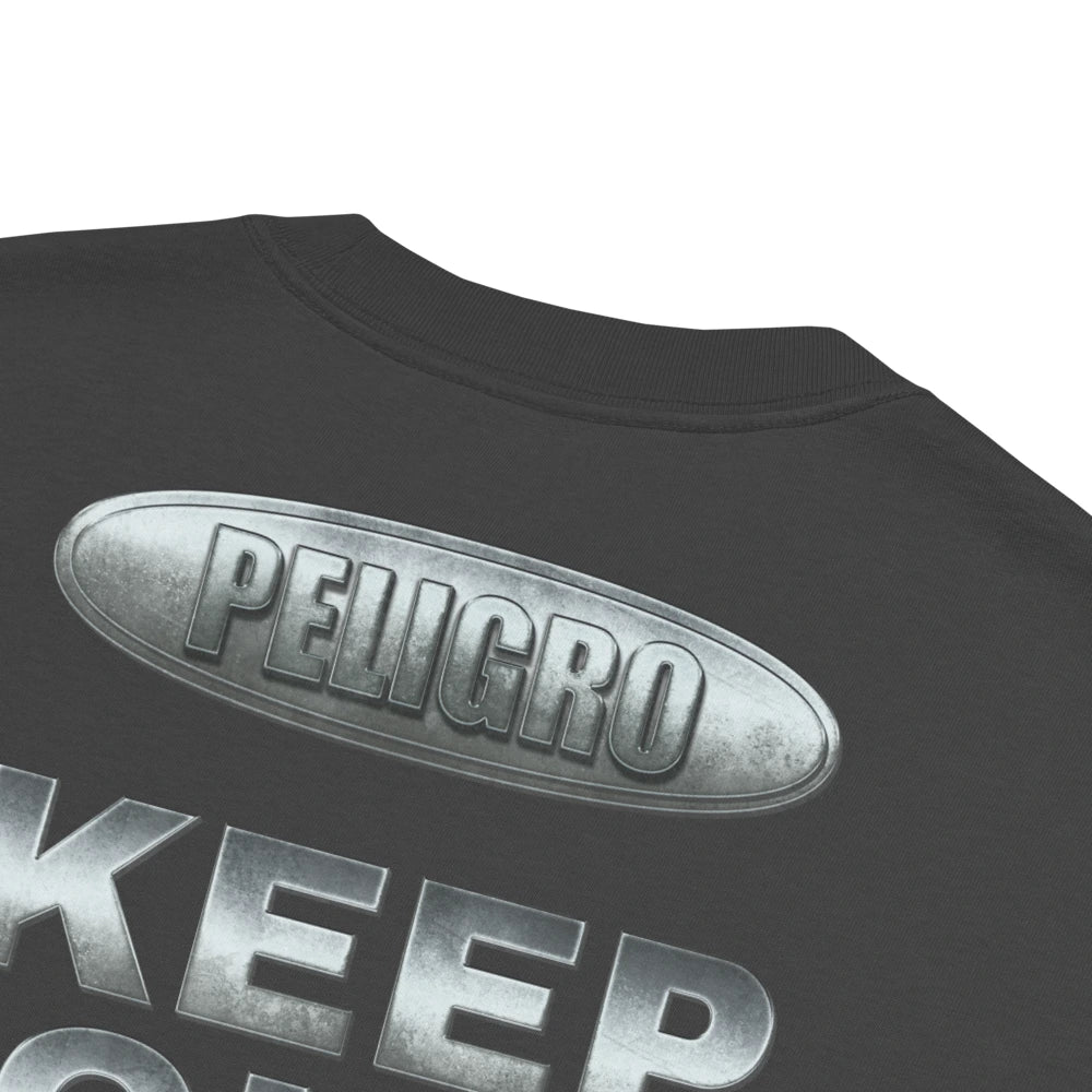 "Keep Out" Oversized Faded T-Shirt