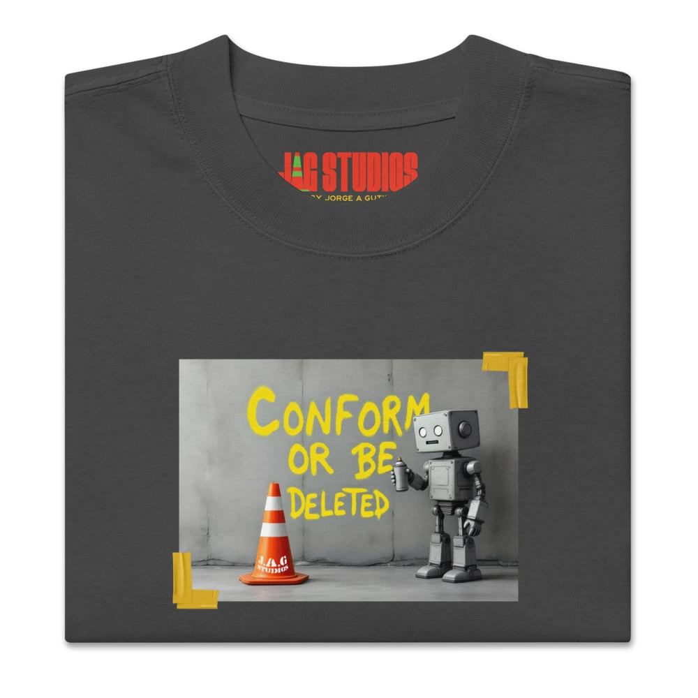 "Conform" Oversized Faded T-Shirt