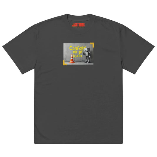 "Conform" Oversized Faded T-Shirt