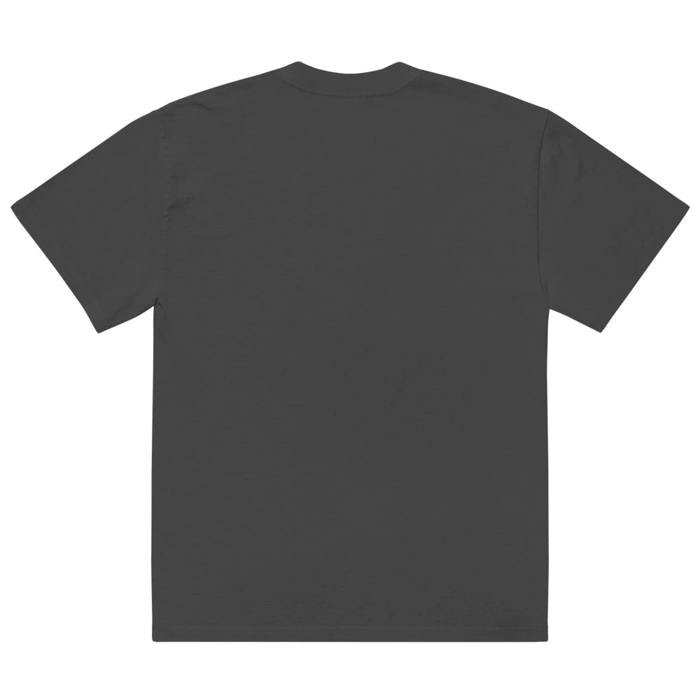 "Toxic Society" Oversized Faded T-Shirt